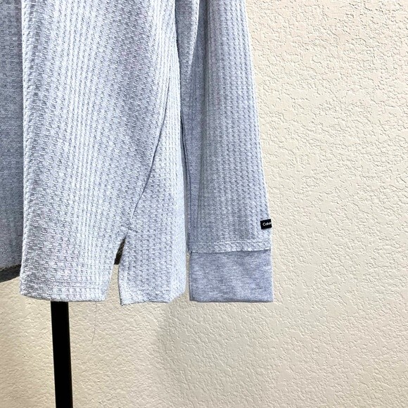 Calvin Klein grey sweater women V neckline long sleeve sweater size XL - Picture 6 of 10